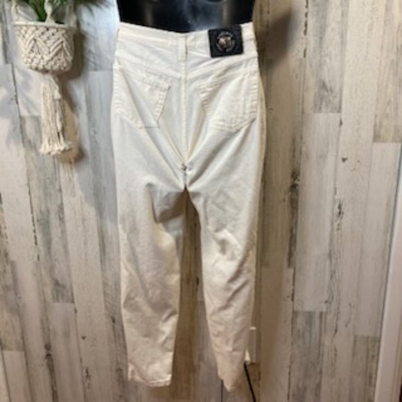 Vintage 90’s Versace Jeans Couture White Jeans - Size 29 - Picture 9 of 16